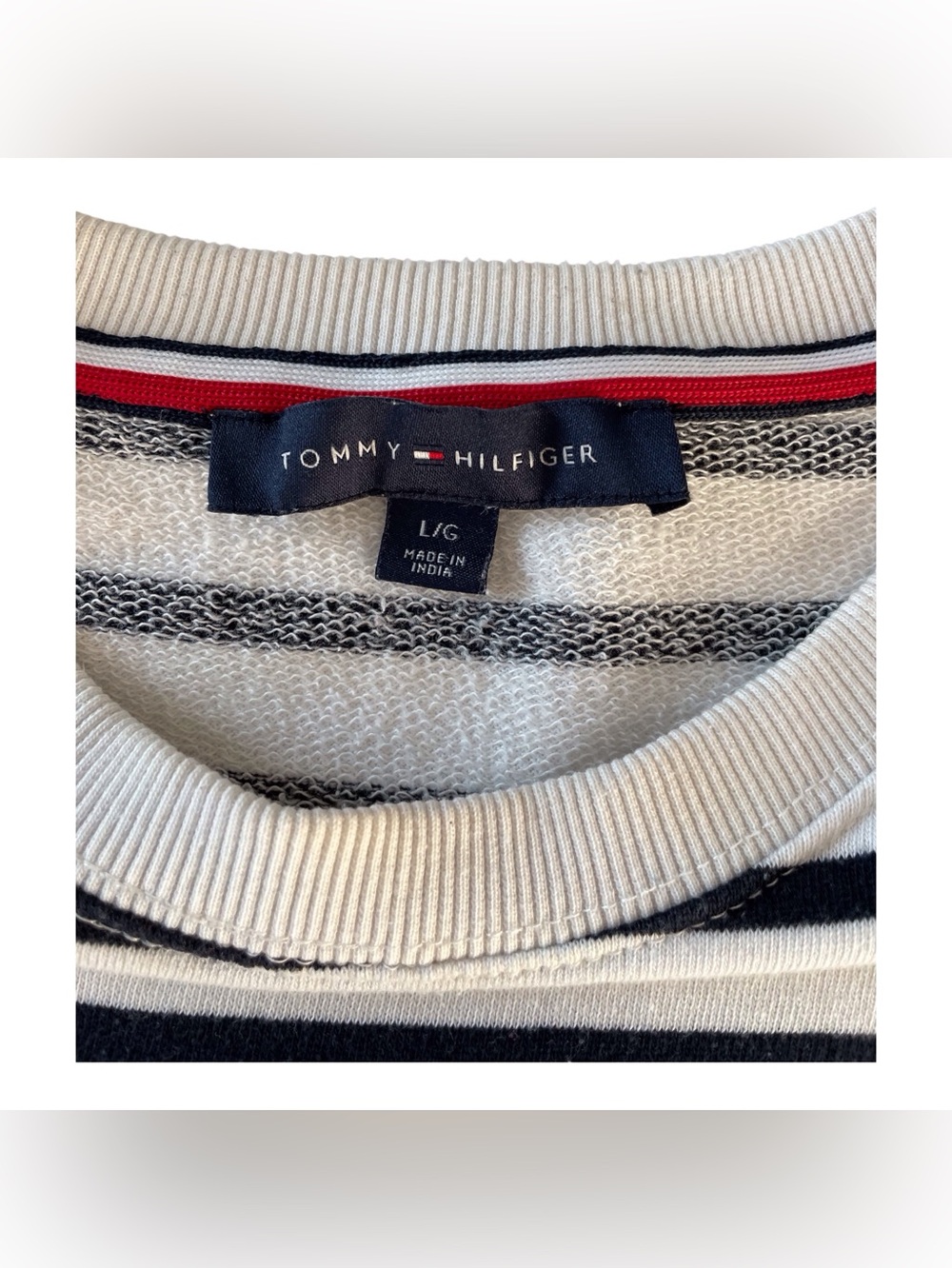 Tommy Hilfiger Women’s Striped Sweater, L - Picture 2 of 6
